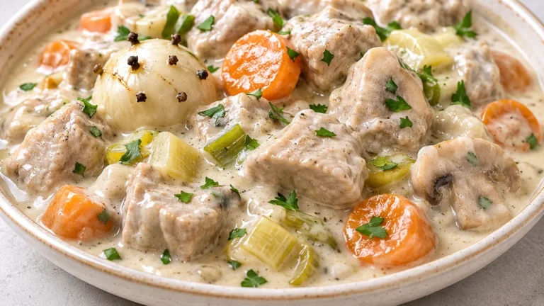 Blanquette de Veau L’Étonnante Version Airfryer !