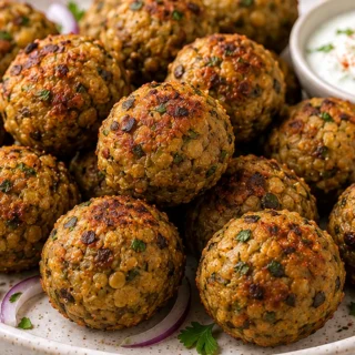 Boulettes Lentilles Airfryer : Faciles & Irrésistibles !