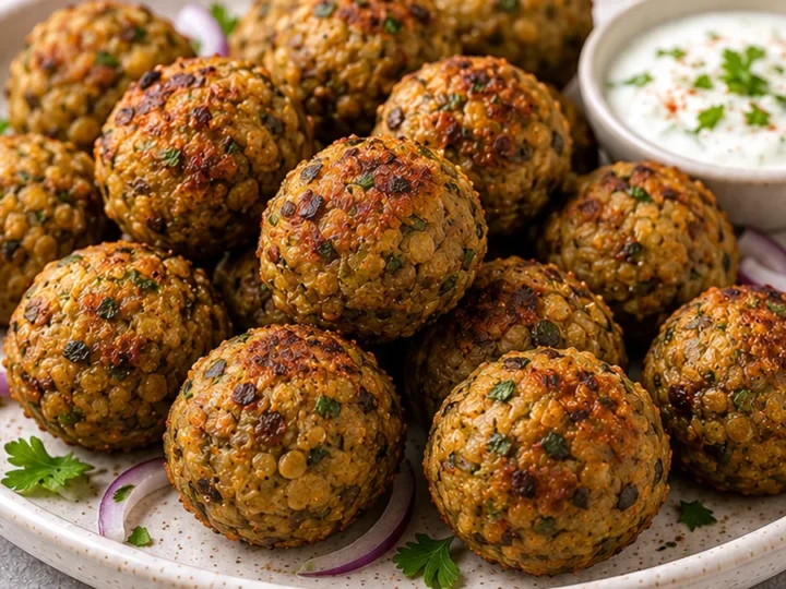 Boulettes Lentilles Airfryer : Faciles & Irrésistibles !