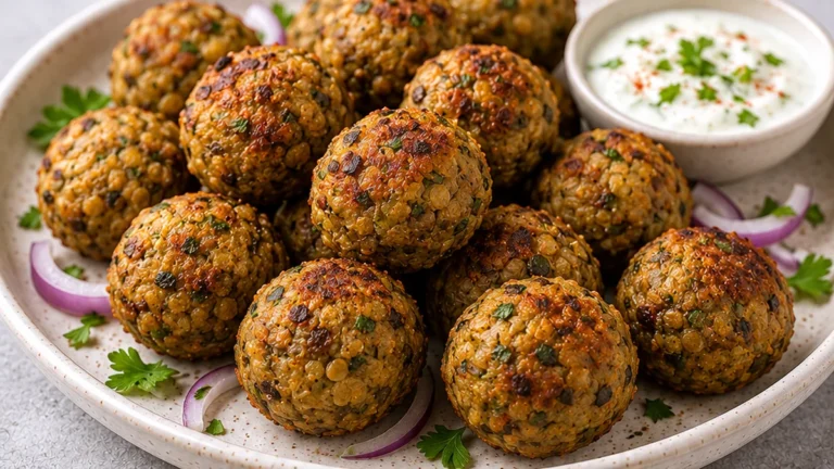 Boulettes Lentilles Airfryer : Faciles & Irrésistibles !