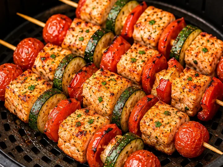 Saumon & Légumes Airfryer : Plat Royal
