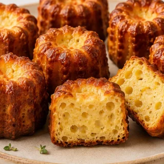 Cannelés au Fromage : L'Apéritif Qui Va Vous Surprendre ! - cannelés salés
