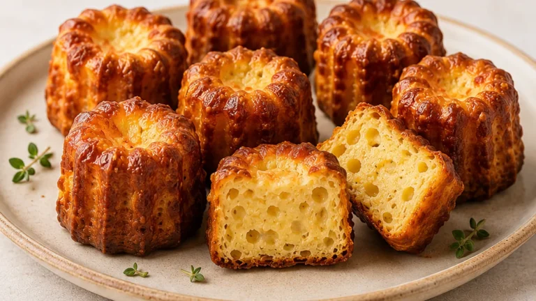 Cannelés au Fromage : L’Apéritif Qui Va Vous Surprendre !