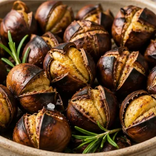 Châtaignes Grillées Airfryer : Goûter d'Automne Parfait - châtaignes airfryer