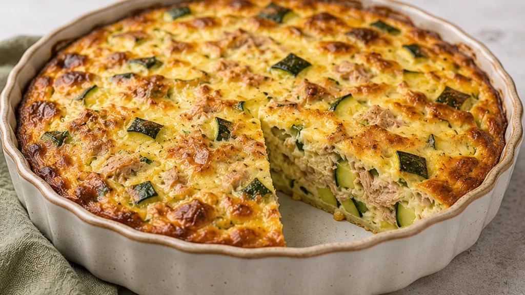 Clafoutis Courgettes Thon: Plat Réconfortant Airfryer - Clafoutis courgettes thon: réalisez ce plat délicieux et léger en un rien de temps. Parfait pour vos rep