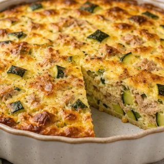 Clafoutis Courgettes Thon: Plat Réconfortant Airfryer