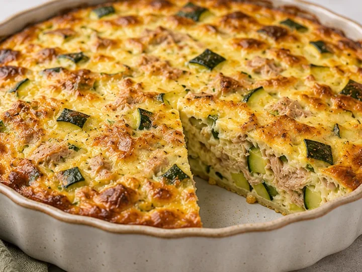 Clafoutis Courgettes Thon: Plat Réconfortant Airfryer