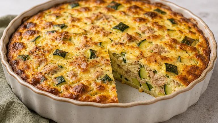 Clafoutis Courgettes Thon: Plat Réconfortant Airfryer