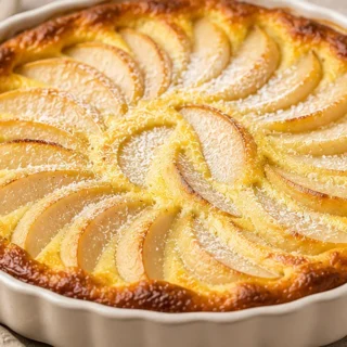 Clafoutis aux Poires Airfryer : Dessert Facile et Gourmand ! - clafoutis poires