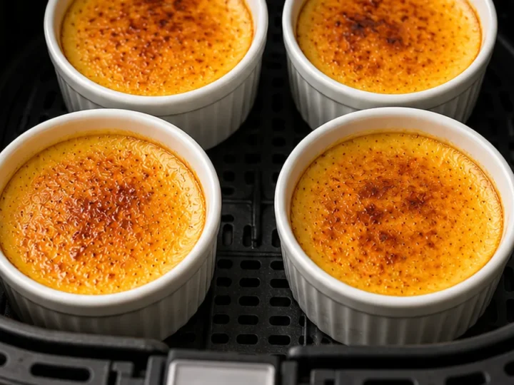 Crème aux Œufs Parfaite au Airfryer : Le Dessert Doux & Facile !