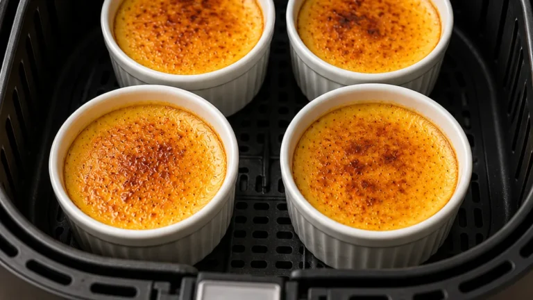 Crème aux Œufs Parfaite au Airfryer : Le Dessert Doux & Facile !