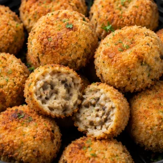 Croquettes de Champignons Croustillantes à l'Airfryer