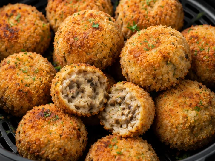 Croquettes de Champignons Croustillantes à l’Airfryer