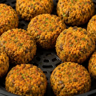 Croustillantes Croquettes Lentilles Carottes Airfryer