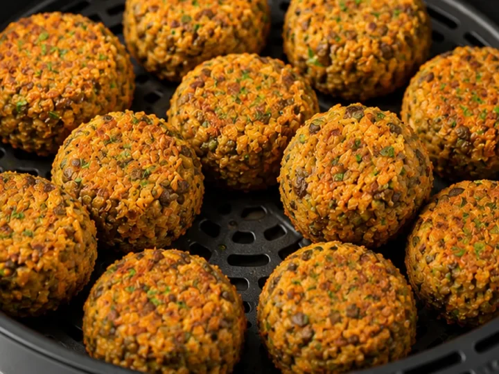 Croustillantes Croquettes Lentilles Carottes Airfryer