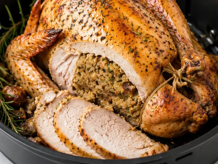 Dinde Farcie Airfryer : Noël Facile !