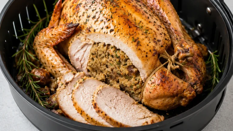 Dinde Farcie Airfryer : Noël Facile !