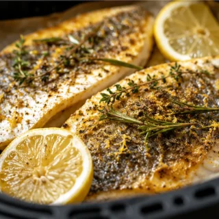 Filet de Bar au Citron Airfryer