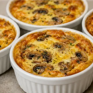 Flan Champignon Airfryer : Le DÉLICE fondant !