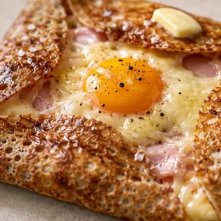 Galette Complète Airfryer : Brunch Croustillant Facile ! - galette sarrasin