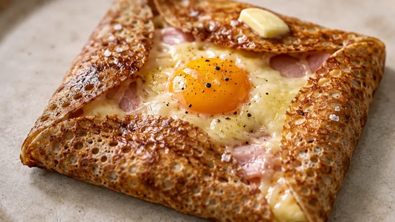 Galette Complète Airfryer : Brunch Croustillant Facile !