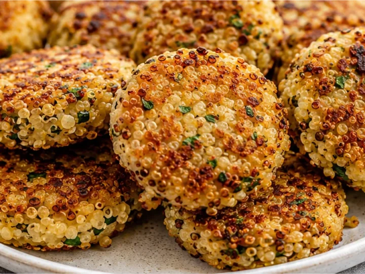 Galettes de Quinoa Croustillantes à l Airfryer