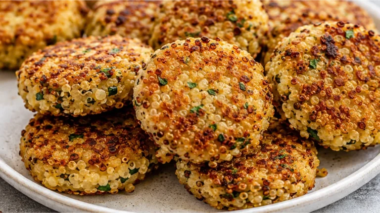 Galettes de Quinoa Croustillantes à l Airfryer