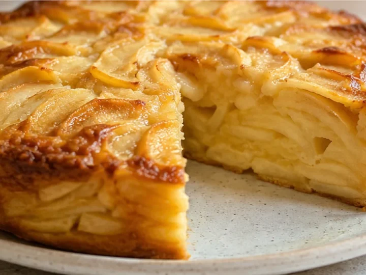 Gâteau Invisible aux Pommes Airfryer : Magie Fondante !