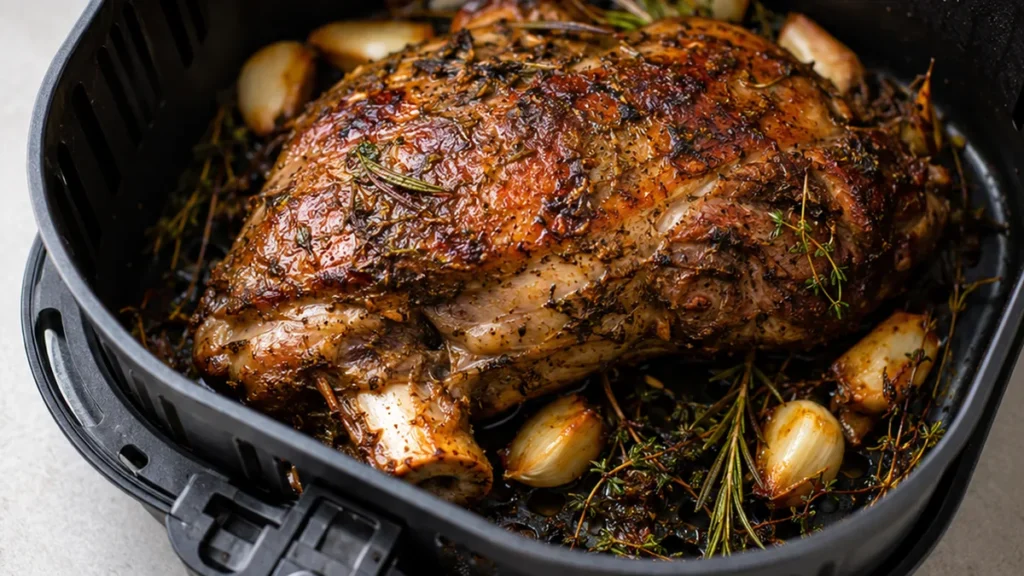 Gigot d'Agneau Airfryer : Fondant et Facile ! - gigot agneau - Gigot agneau: cuisinez ce plat principal savoureux et facile à l'Airfryer. Obtenez une viande ten