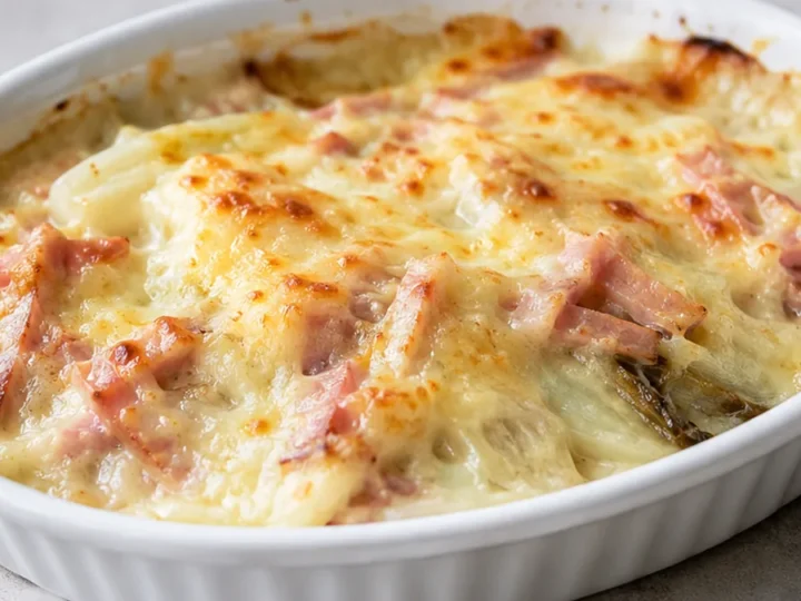 Gratin d’Endives au Jambon à l’Airfryer