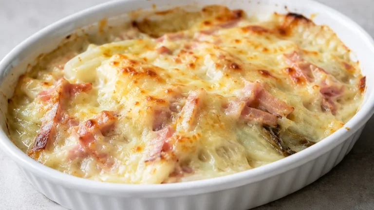 Gratin d’Endives au Jambon à l’Airfryer