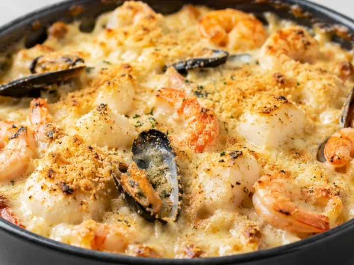 Gratin de Fruits de Mer à l’Airfryer