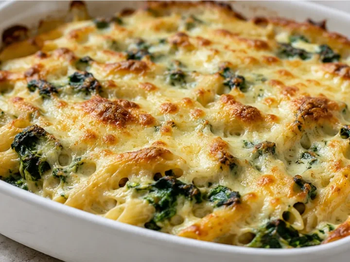 Gratin de Pennes Épinards : Le Goût de l’Italie en 15 Min !