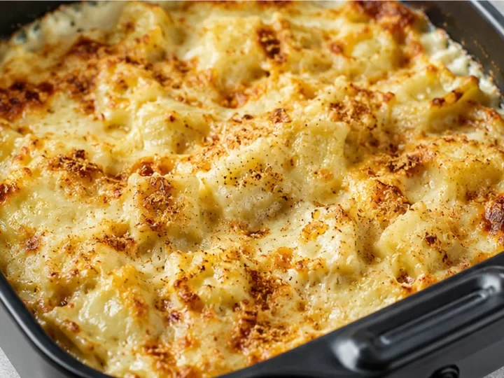 Gratin de Ravioles au Airfryer Croustillant