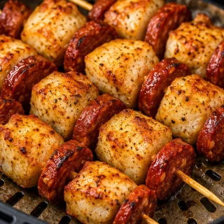 Lotte Chorizo Airfryer: Explosion de Saveurs Marine & Ibérique ! ️