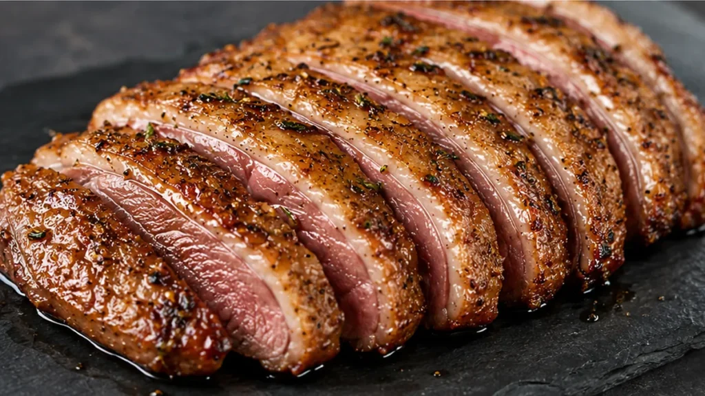 Magret de Canard Croustillant Airfryer - magret canard - Magret canard : cuisinez ce plat élégant et rapide au Airfryer. Obtenez une peau croustillante et une c