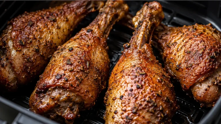 Manchons de Canard Croustillants à l’Airfryer