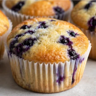 Muffins Myrtilles Airfryer : Goûter Parfait !