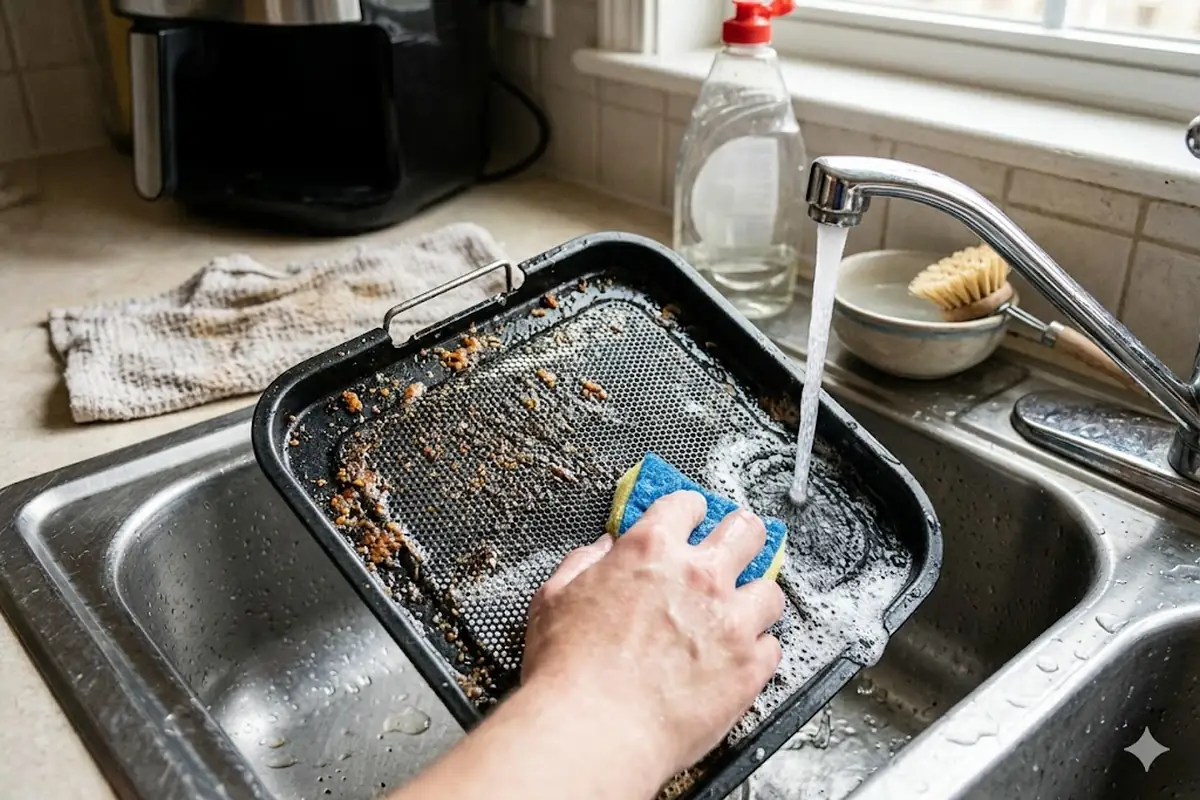 Nettoyer air fryer — Mes astuces pour salir moins au quotidien
