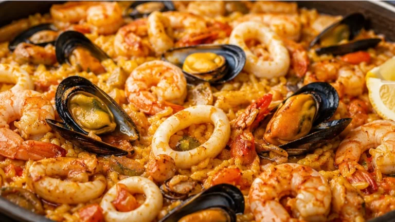 Paella Express aux Fruits de Mer Airfryer