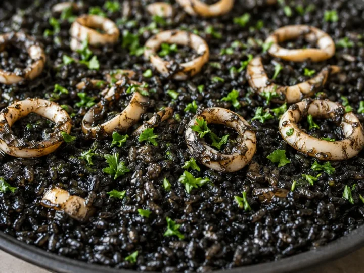 Paella Noir Express Airfryer : Moins de 30 Min !