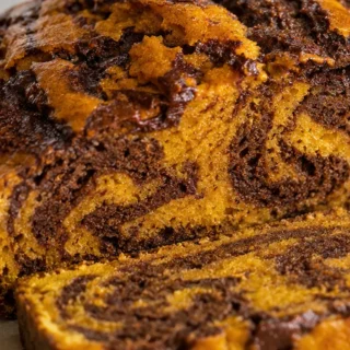 Pain Marbré Citrouille Airfryer : Moelleux et Facile !