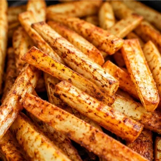 Panais Rôtis Croustillants à l'Airfryer : Le Snack Sain Qui Croque!