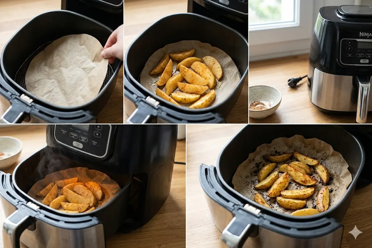 Pourquoi utiliser du papier cuisson dans l'air fryer Papier cuisson air fryer — Pourquoi utiliser du papier cuisson dans l'air fryer