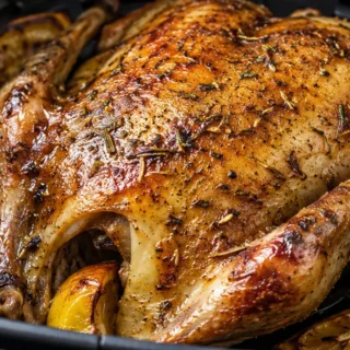 Pintade Rôtie Croustillante à l'Airfryer : Un Délice Ultime ! - pintade airfryer