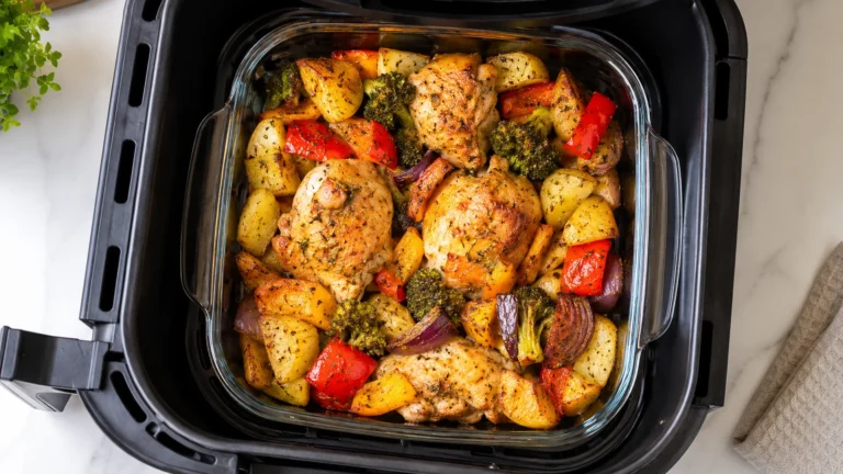 Peut-on mettre un plat en verre dans le air fryer ? Le guide complet