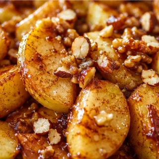 Pommes Rôties Cannelle : Dessert Facile Airfryer !