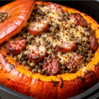 Potimarron Farci Airfryer : Dîner Confort Ultime !