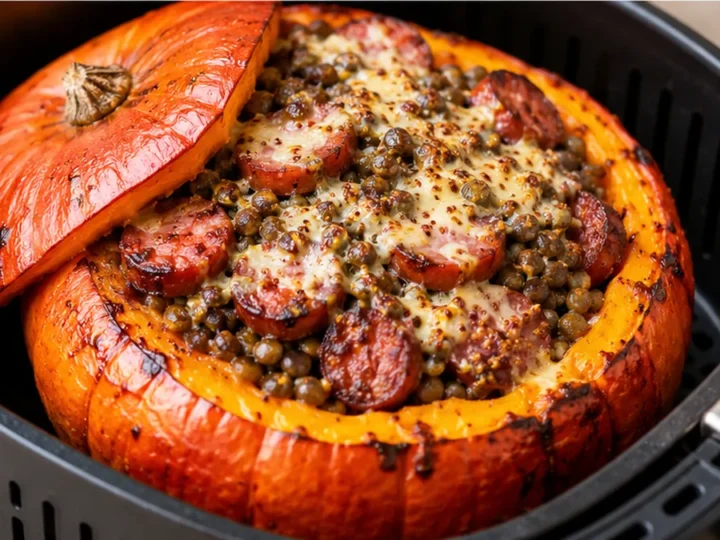 Potimarron Farci Airfryer : Dîner Confort Ultime !