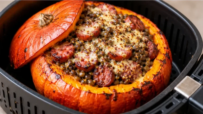 Potimarron Farci Airfryer : Dîner Confort Ultime !